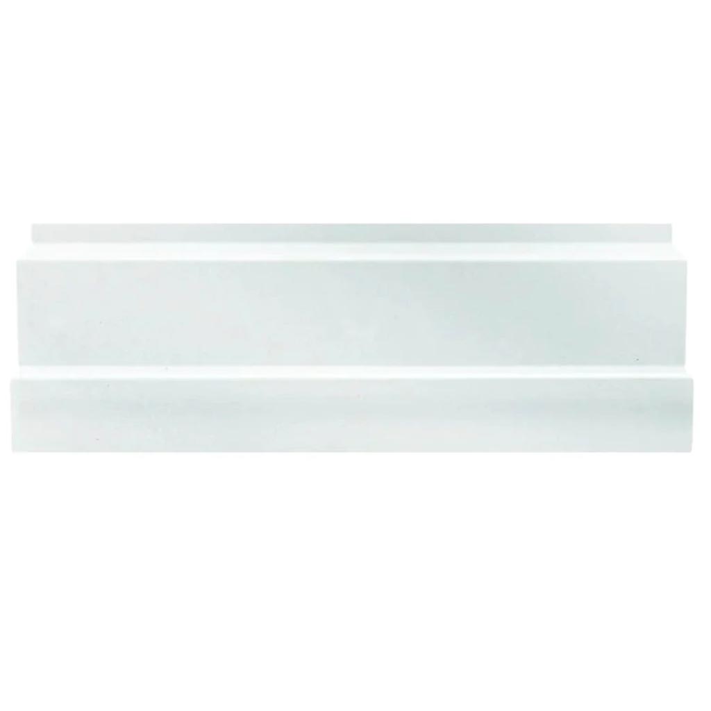 Snow White 4 x 12 Polished Marble Baseboard Trim