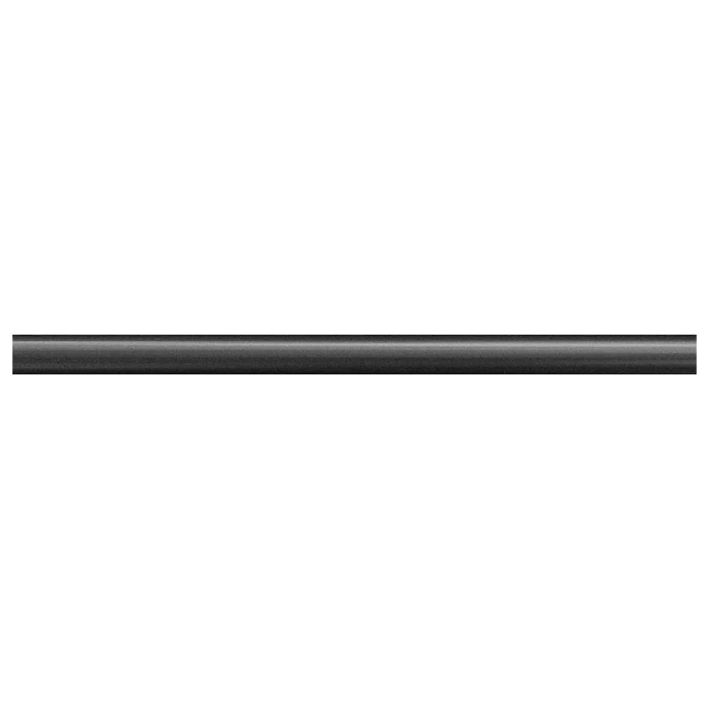 Light Black 0.5 x 12 Honed Marble Pencil Trim