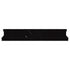 Black 2 x 12 Honed Marble Chair Rail Trim