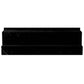 Black 4 x 12 Polished Marble Baseboard Trim