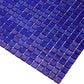 Royal Blue 12 x 12 Glossy Glass Mosaic Tile