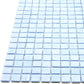 Light Blue 12 x 12 Glossy Glass Mosaic Tile