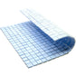 Light Blue 12 x 12 Glossy Glass Mosaic Tile