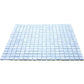 Light Blue 12 x 12 Glossy Glass Mosaic Tile