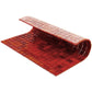 Rose Red 12 x 12 Glossy Glass Mosaic Tile