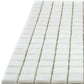 Pearl White 12 x 12 Glossy Glass Mosaic Tile