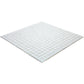 Pearl White 12 x 12 Glossy Glass Mosaic Tile