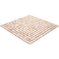 Shimmer Beige 12 x 12 Glossy Glass Mosaic Tile