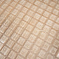 Light Fawn Beige 12 x 12 Glossy Glass Mosaic Tile