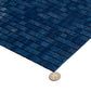 Navy Blue 12 x 12 Glossy Glass Mosaic Tile