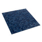 Navy Blue 12 x 12 Glossy Glass Mosaic Tile