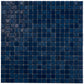 Navy Blue 12 x 12 Glossy Glass Mosaic Tile