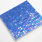 Azure Blue 12 x 12 Glossy Glass Mosaic Tile