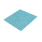 Cyan Blue 12 x 12 Glossy Glass Mosaic Tile