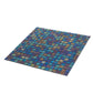 Dark Shimmer Multi Blue 12 x 12 Glossy Glass Mosaic Tile