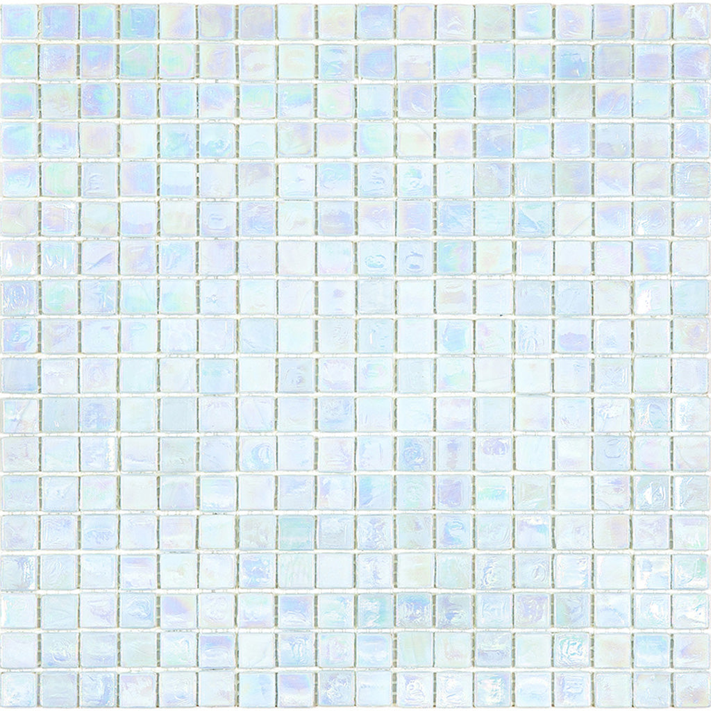 Honeydew Green 12 x 12 Glossy Glass Mosaic Tile