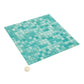 Aqua Green 12 x 12 Glossy Glass Mosaic Tile