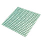 Pine Green 12 x 12 Glossy Glass Mosaic Tile