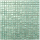 Pine Green 12 x 12 Glossy Glass Mosaic Tile