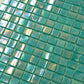 Dark Ocean Green 12 x 12 Glossy Glass Mosaic Tile