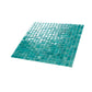 Cerulean Green 12 x 12 Glossy Glass Mosaic Tile