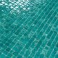 Cerulean Green 12 x 12 Glossy Glass Mosaic Tile - Sample