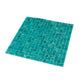 Cerulean Green 12 x 12 Glossy Glass Mosaic Tile - Sample