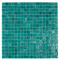 Cerulean Green 12 x 12 Glossy Glass Mosaic Tile - Sample