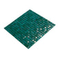 Dark Green 12 x 12 Glossy Glass Mosaic Tile