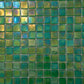 Emerald Green 12 x 12 Glossy Glass Mosaic Tile