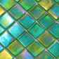 Emerald Green 12 x 12 Glossy Glass Mosaic Tile