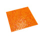 Red-Orange 12 x 12 Glossy Glass Mosaic Tile