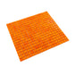 Red-Orange 12 x 12 Glossy Glass Mosaic Tile