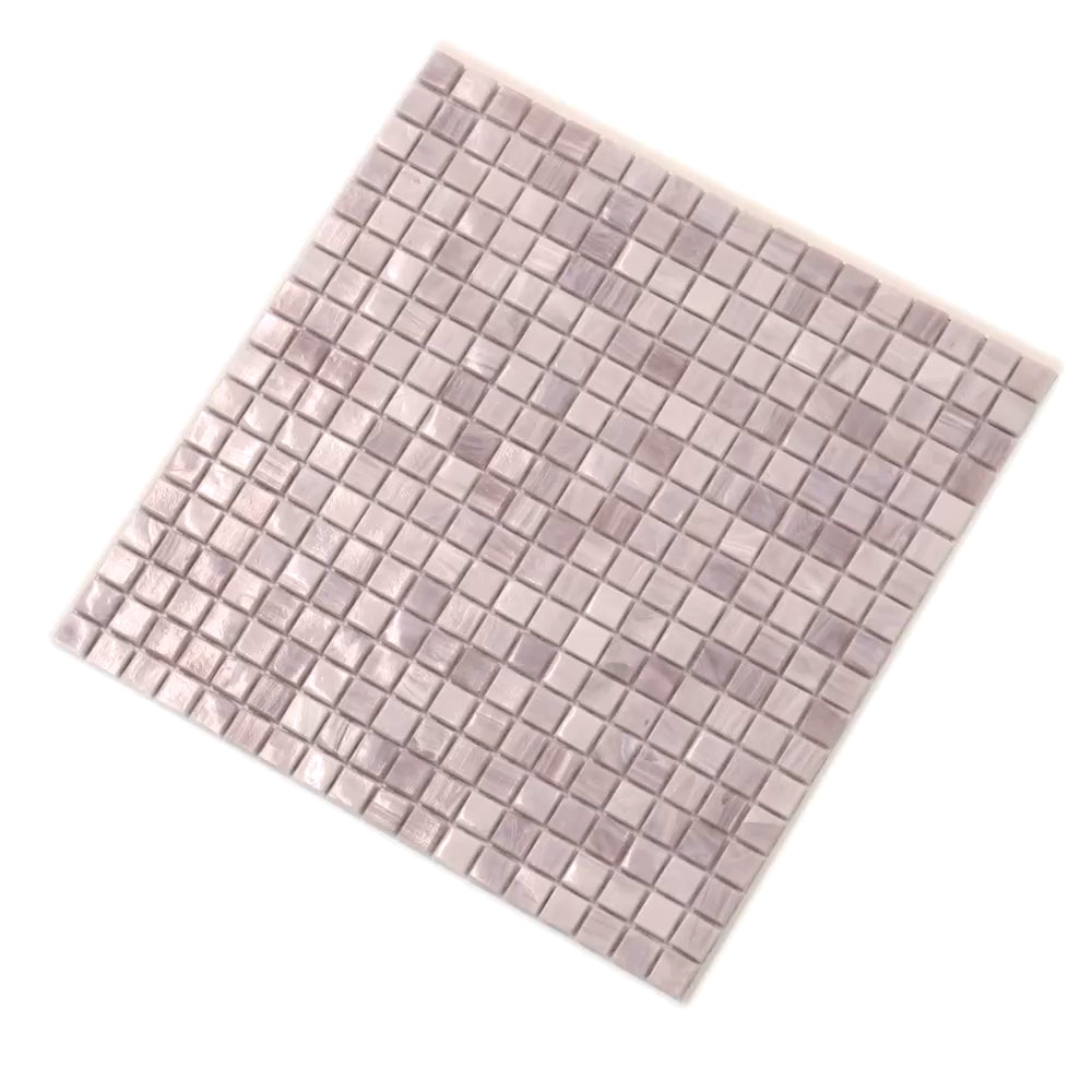 Thistle 12 x 12 Glossy Glass Mosaic Tile