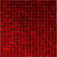 ruby red glossy glass mosaic tile sheet 12 by 12 inches with square tiles