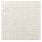 Dark Bone White 12 x 12 Glossy Glass Mosaic Tile