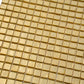 Satin Sheen Gold 12 x 12 Glossy Glass Mosaic Tile