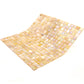 Caramel Beige 12 x 12 Glossy Glass Mosaic Tile