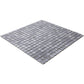 Metal Gray 12 x 12 Glossy Glass Mosaic Tile