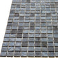 Mouse Gray 12 x 12 Glossy Glass Mosaic Tile