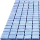 Columbia Blue 12 x 12 Glossy Glass Mosaic Tile