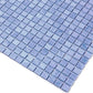 Baby Blue 12 x 12 Glossy Glass Mosaic Tile