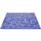 Neon Blue 12 x 12 Glossy Glass Mosaic Tile