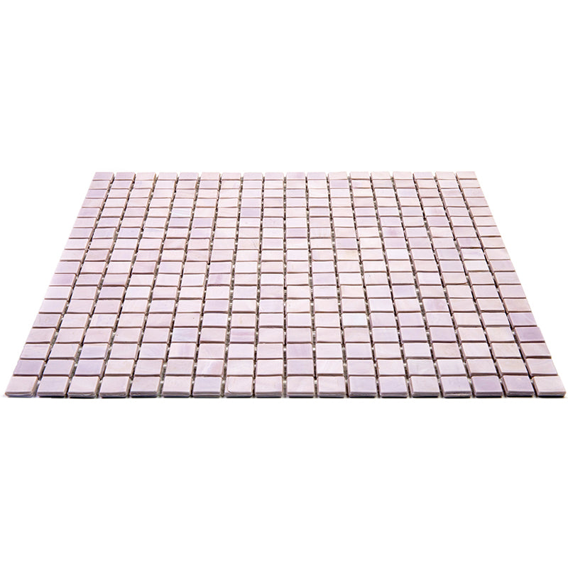 Lavander 12 x 12 Glossy Glass Mosaic Tile