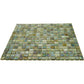 Tortilla Brown 12 x 12 Glossy Glass Mosaic Tile