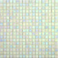 Light Bone White 12 x 12 Glossy Glass Mosaic Tile