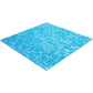 Sea Blue 12 x 12 Glossy Glass Mosaic Tile