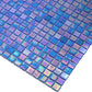 Egyptian Blue 12 x 12 Glossy Glass Mosaic Tile