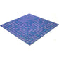 Egyptian Blue 12 x 12 Glossy Glass Mosaic Tile