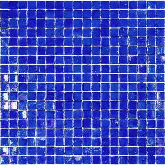 Light Tiffany Blue 12 x 12 Glossy Glass Mosaic Tile - Sample